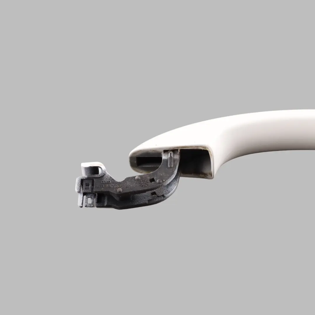Audi A5 8T Door Grab Handle Opener Trim Front Right O/S Ibis White - Y9C - SKU 8T0837205-IWH - Part number 8T0837205