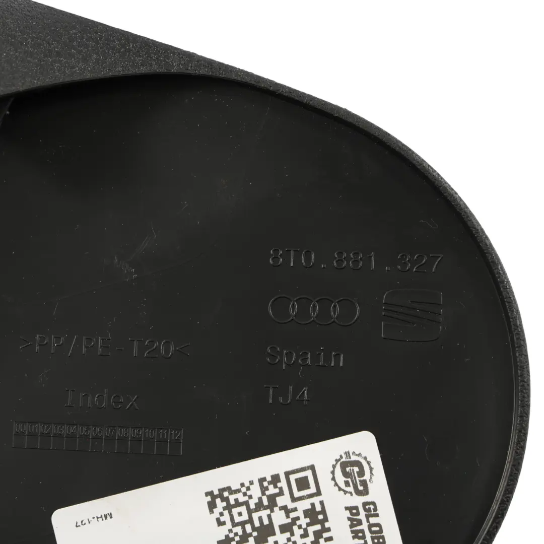 Mk3 5F Front Seat Lower Inner Cover Trim Panel Left N/S to Seat Leon with Part number 8T0881327 Seat Leon Mk3 5F Front Seat Lower Inner Cover Trim Panel Left N/S - SKU 8T0881327 - Part number 8T0881327