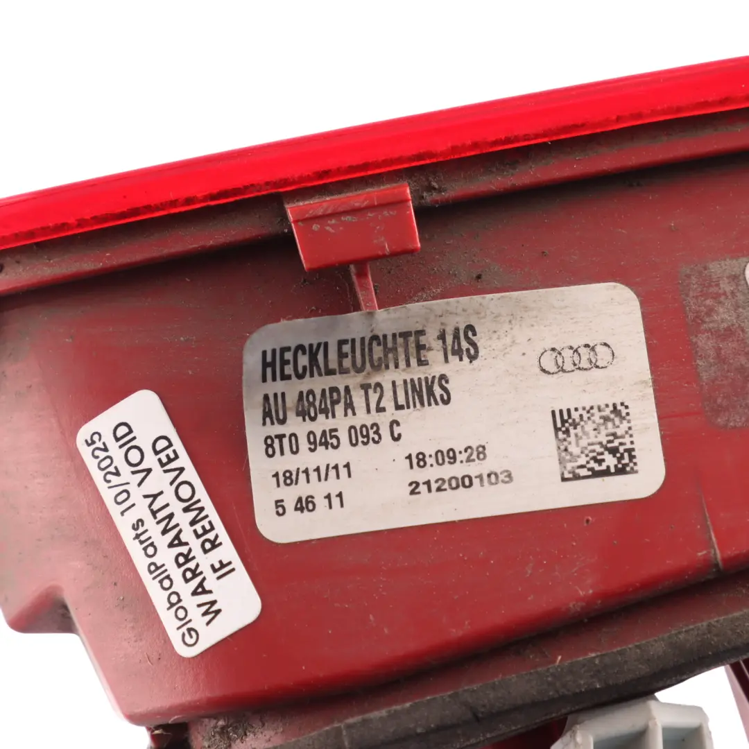Lamp Trunk Boot Tailgate Inner Light Left N/S to Audi A5 8T Rear with Part number 8T0945093C Audi A5 8T Rear Lamp Trunk Boot Tailgate Inner Light Left N/S - SKU 8T0945093C - Part number 8T0945093C