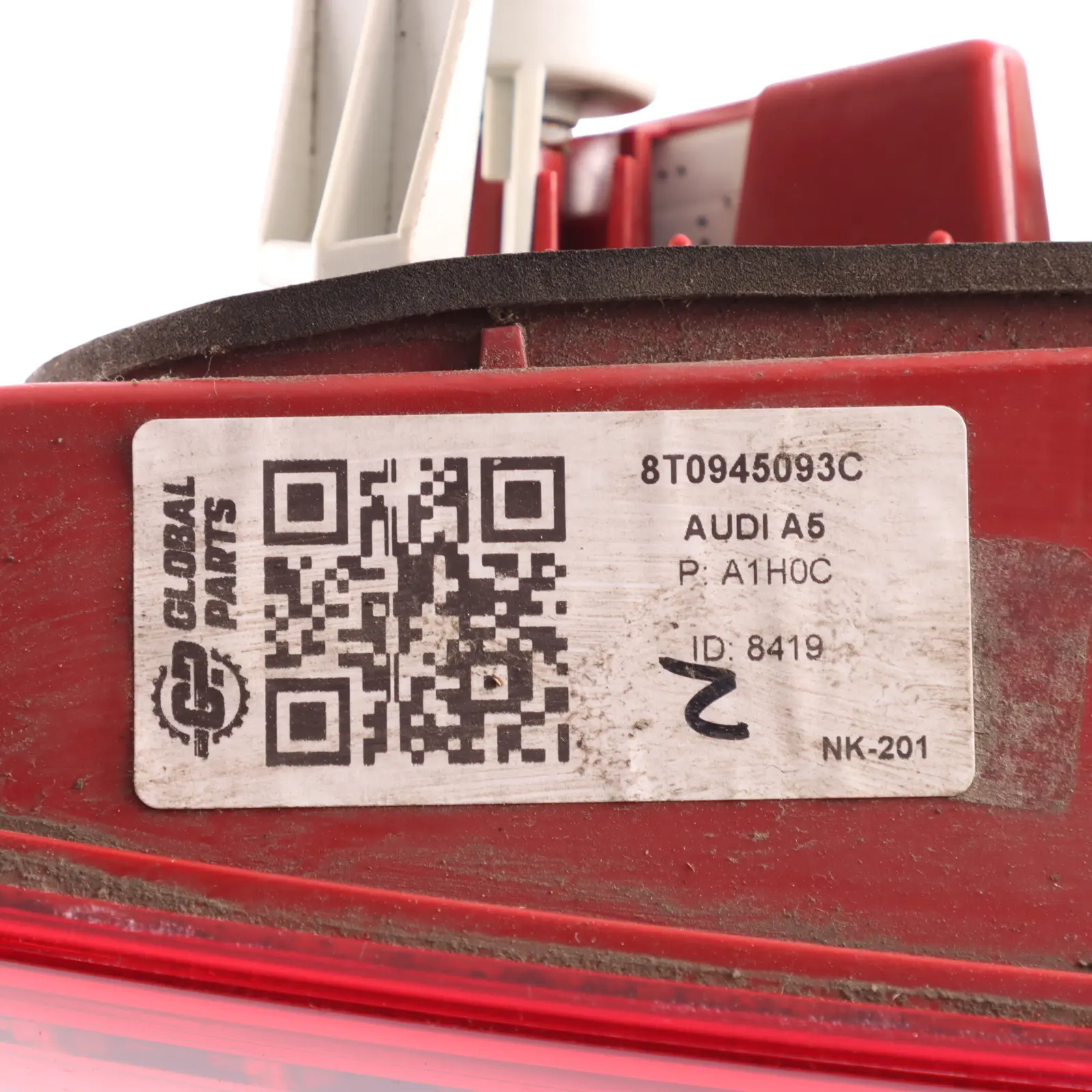 Audi A5 8T Rückleuchte Koffer Raum Heck Klappe Innen Leuchte Links 8T0945093C