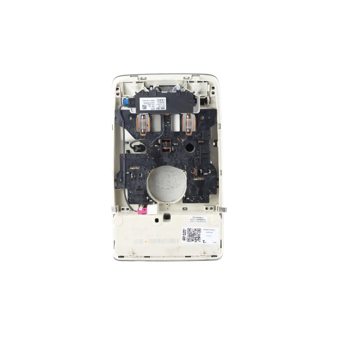 Plafonnier Courtoisie Lampe Avant Rangement Lunettes pour Audi A4 B8 à propos du numéro de pièce 8T0947135A Audi A4 B8 Plafonnier Courtoisie Lampe Avant Rangement Lunettes - SKU 8T0947135A-1 - Numéro de pièce 8T0947135A