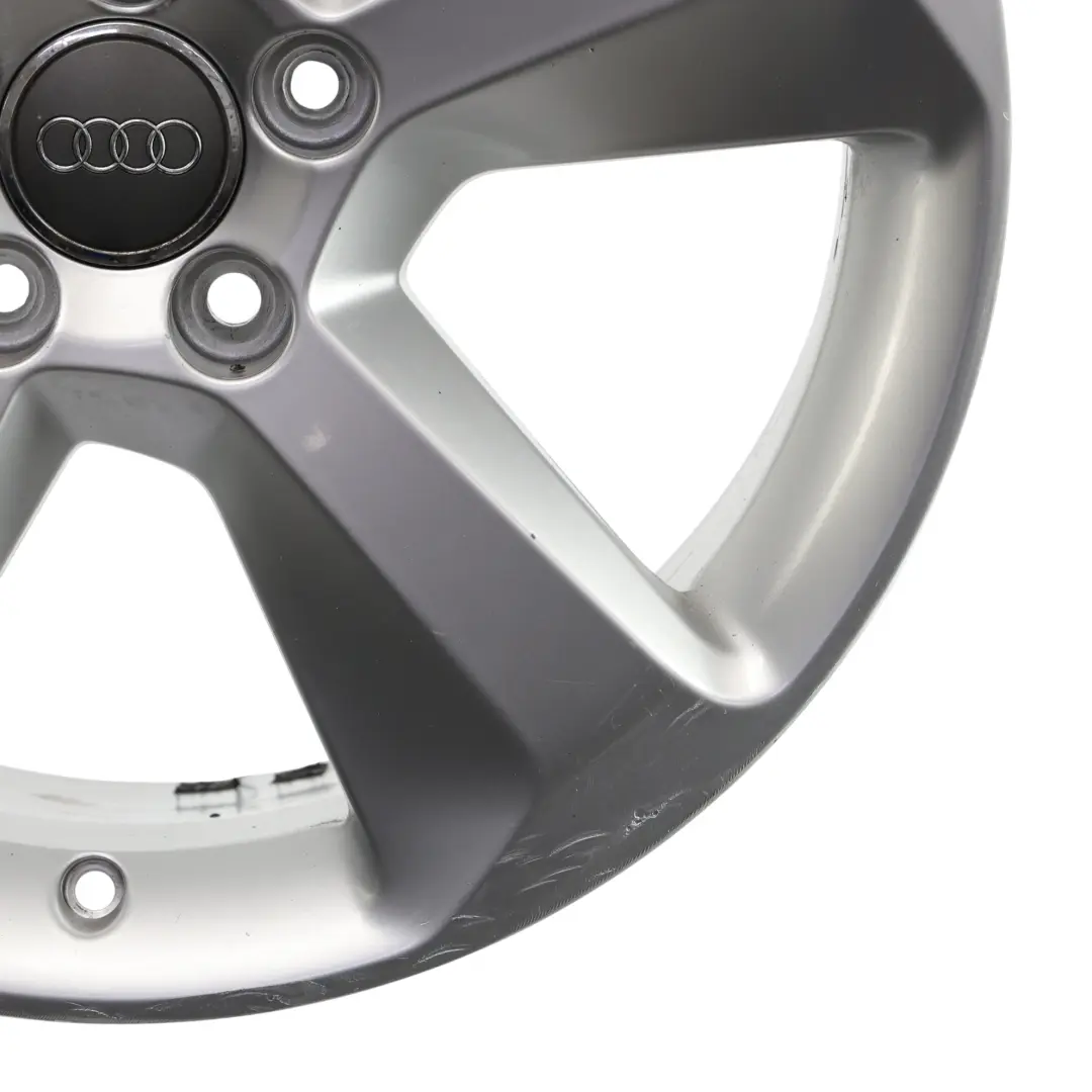 Audi Q3 8U Felga Aluminiowa Srebrna 18" 7J ET:43 - SKU 8U0601025G-1 - Numer Części 8U0601025G