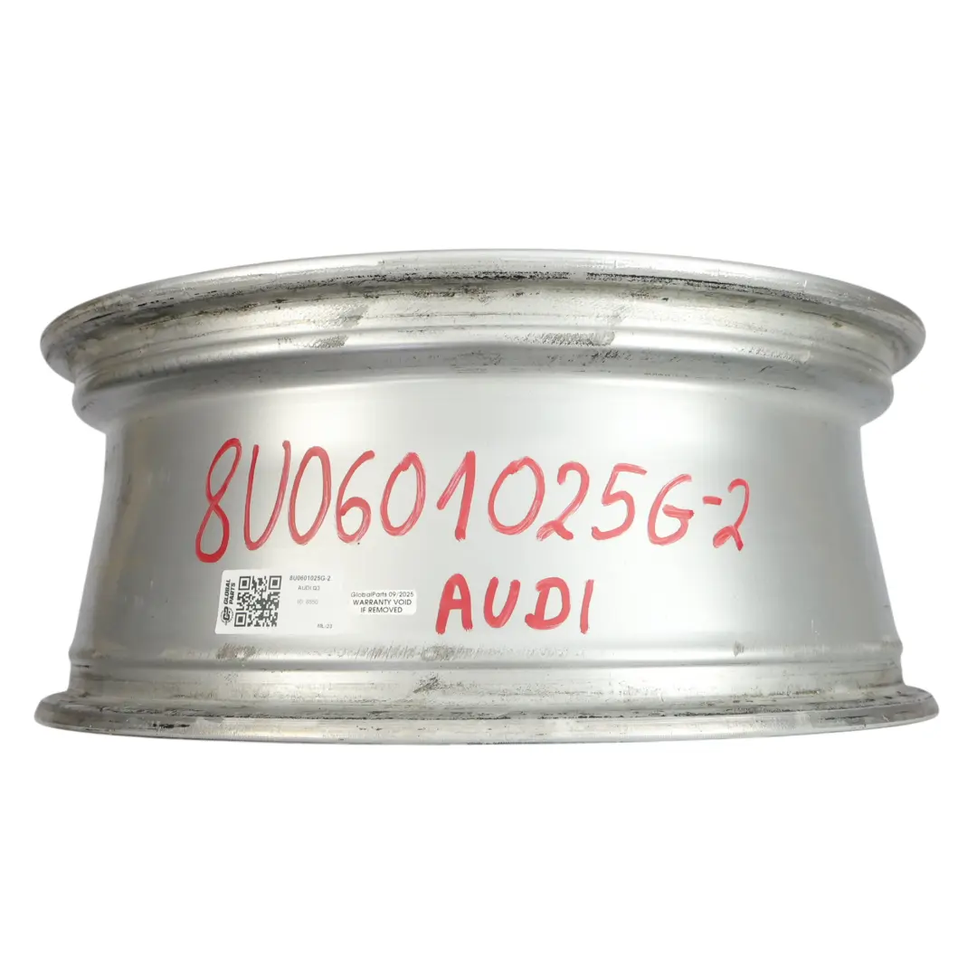 Audi Q3 8U Argento Cerchio In Lega 18" 7J ET:43 Star Spoke - SKU 8U0601025G-2 - Numero di parte 8U0601025G