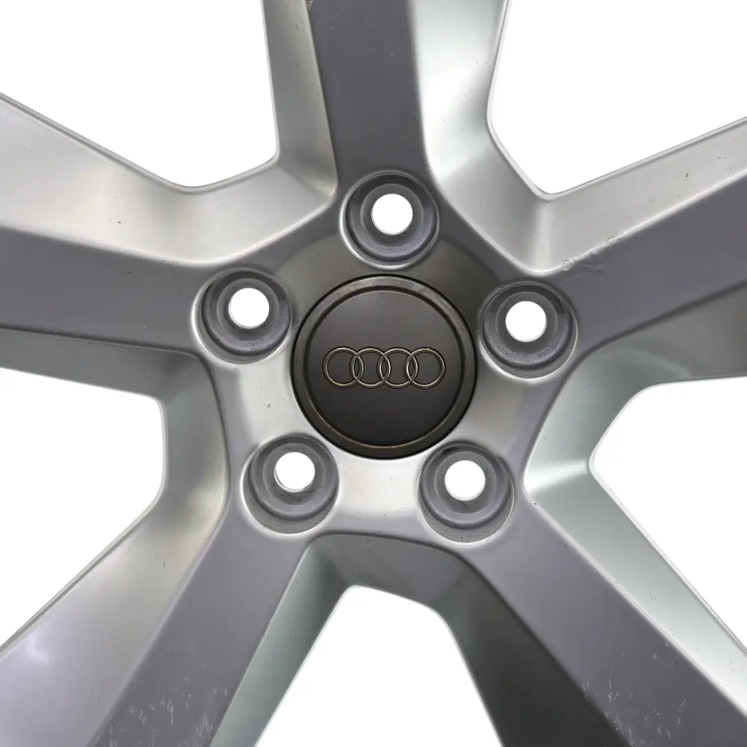 Audi Q3 8U Silver Wheel Alloy Rim 18" 7J ET:43 Star Spoke - SKU 8U0601025G-2 - Part number 8U0601025G