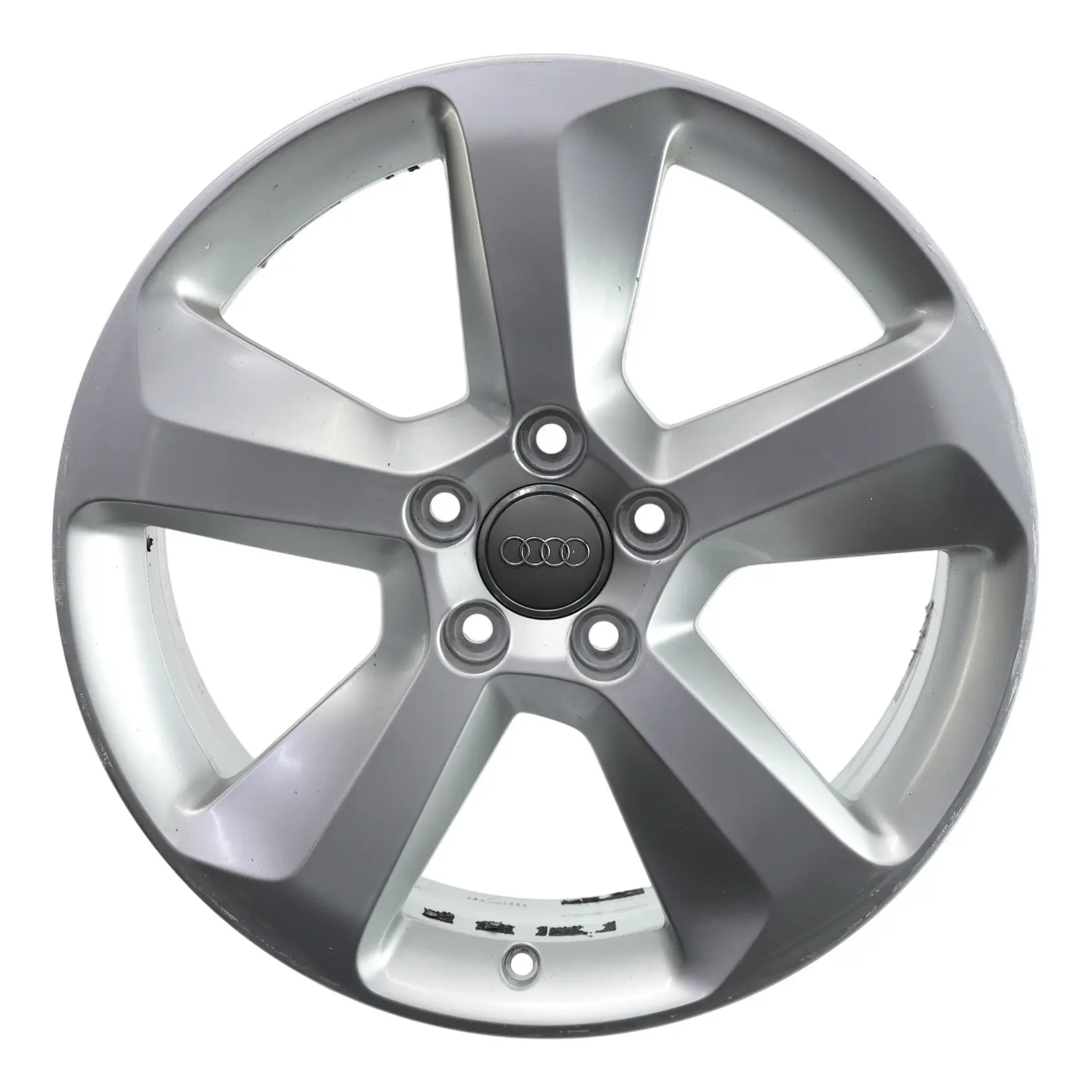 Audi Q3 8U Silver Wheel Alloy Rim 18" 7J ET:43 Star Spoke 8U0601025G