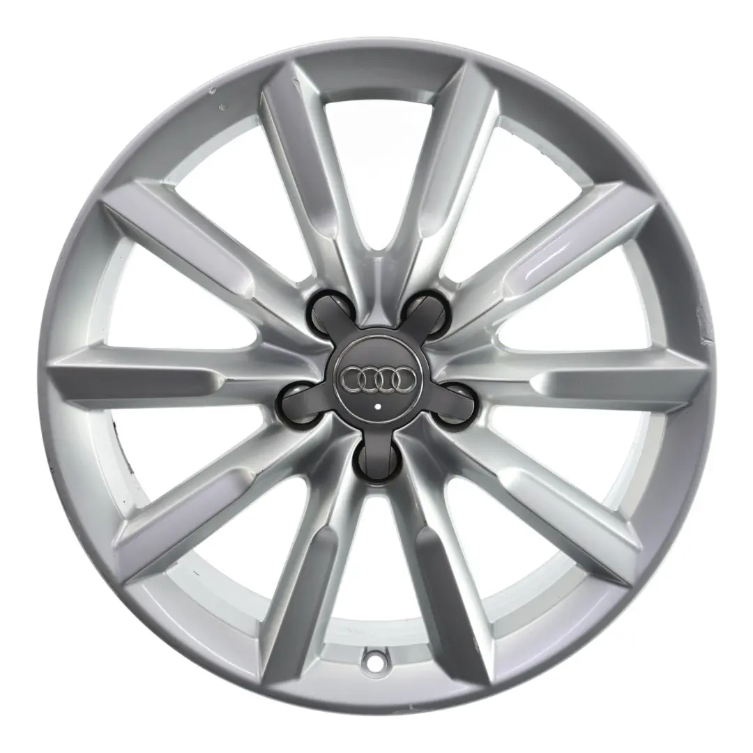 Audi Q3 8U Silberne Leicht Metall Felge 17" 7J ET:43 - SKU 8U0601025S-1 - Teilenummer 8U0601025S