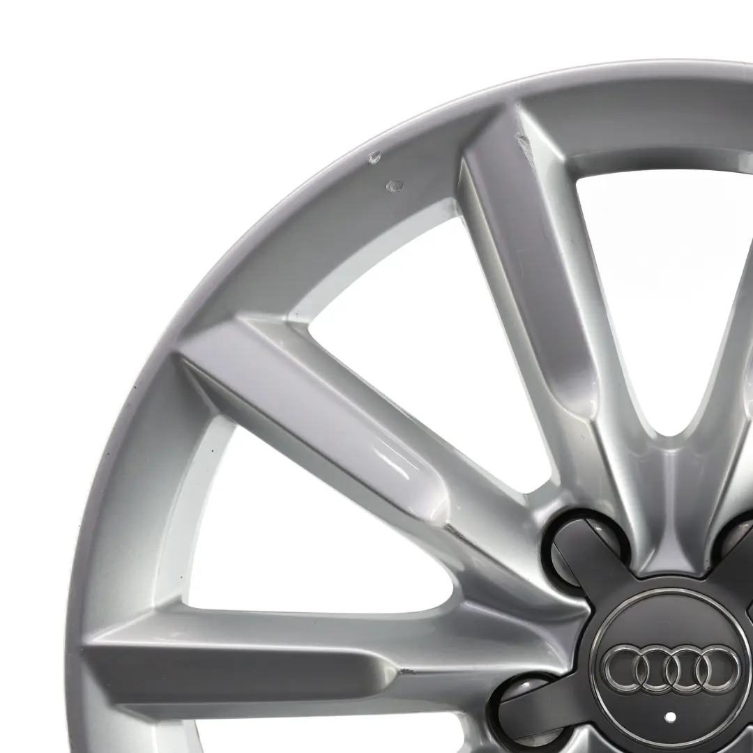 Audi Q3 8U Jante argentée en alliage 17" 7J ET:43 - SKU 8U0601025S-1 - Numéro de pièce 8U0601025S