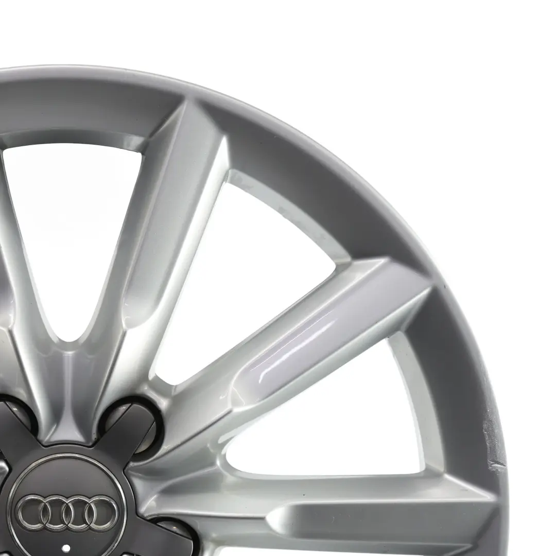 Audi Q3 8U Argento Cerchio in lega 17" 7J ET:43 - SKU 8U0601025S-1 - Numero di parte 8U0601025S