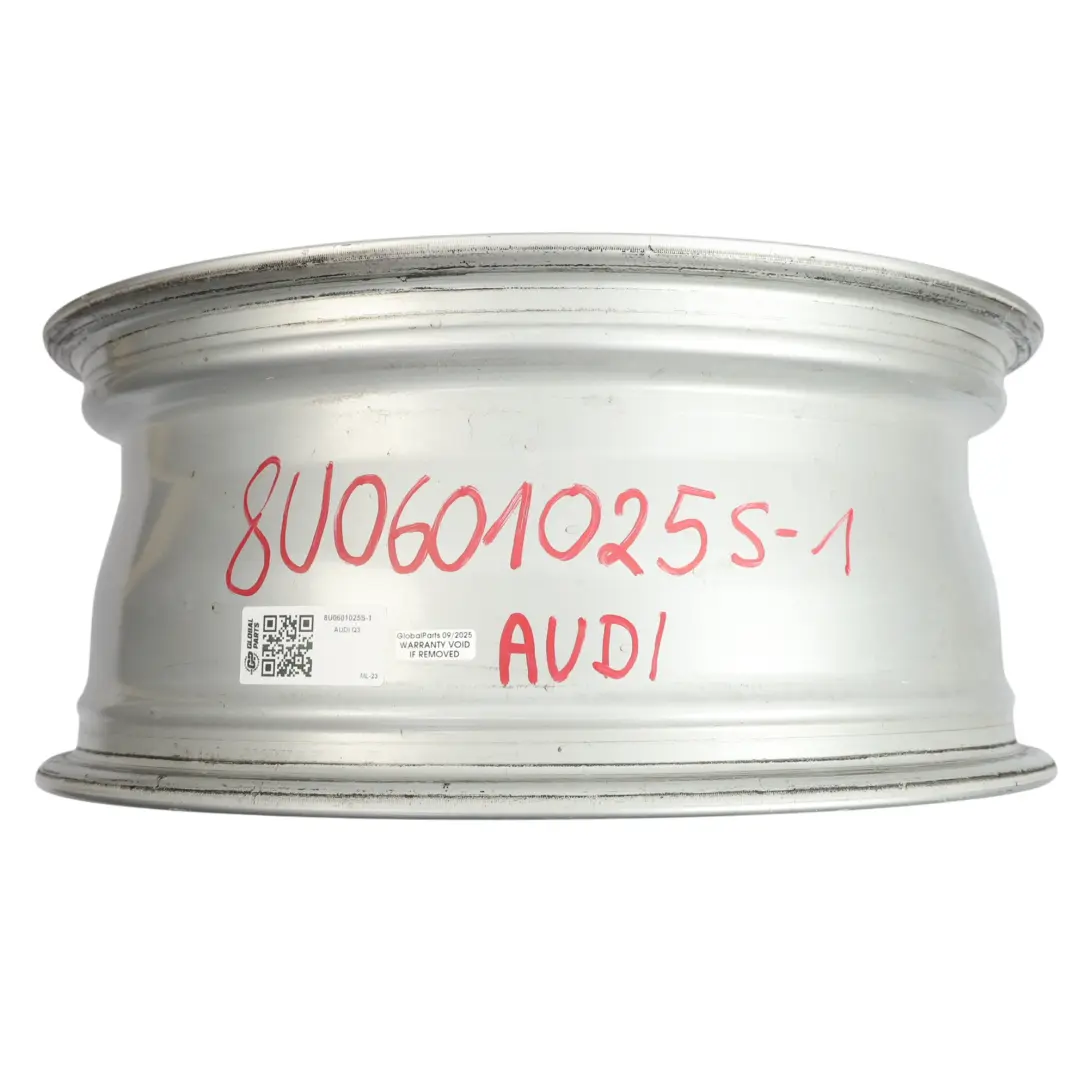 Audi Q3 8U Silberne Leicht Metall Felge 17" 7J ET:43 - SKU 8U0601025S-1 - Teilenummer 8U0601025S