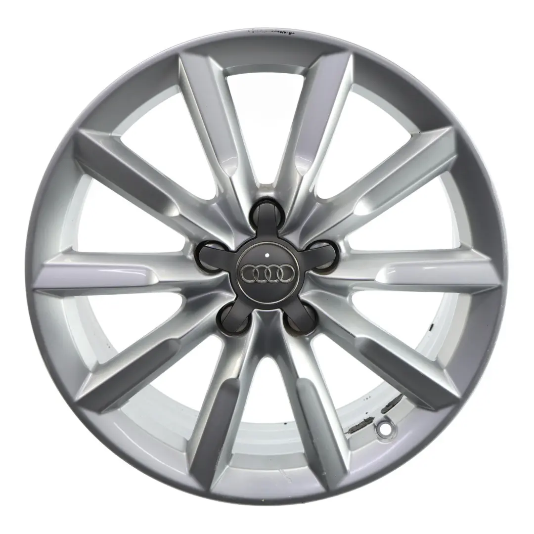 Audi Q3 8U Jante argentée en alliage 17" 7J ET:43 - SKU 8U0601025S-2 - Numéro de pièce 8U0601025S