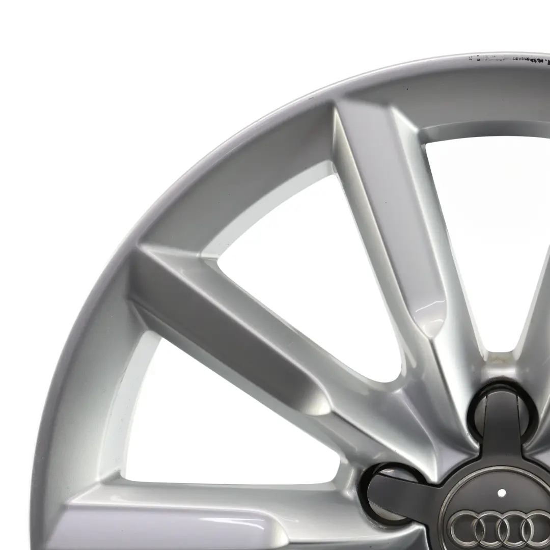 Audi Q3 8U Jante argentée en alliage 17" 7J ET:43 - SKU 8U0601025S-2 - Numéro de pièce 8U0601025S