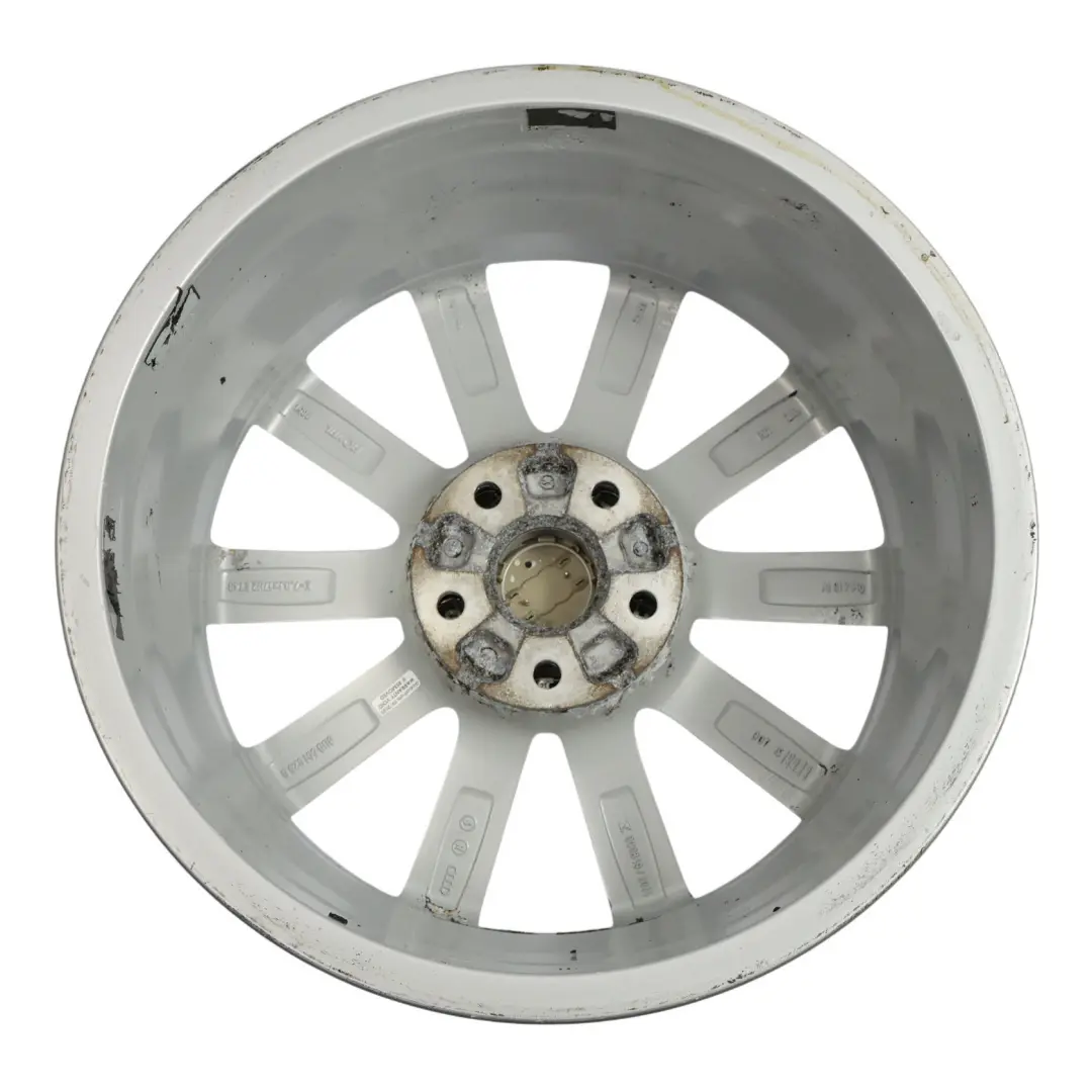 Audi Q3 8U Jante argentée en alliage 17" 7J ET:43 - SKU 8U0601025S-2 - Numéro de pièce 8U0601025S