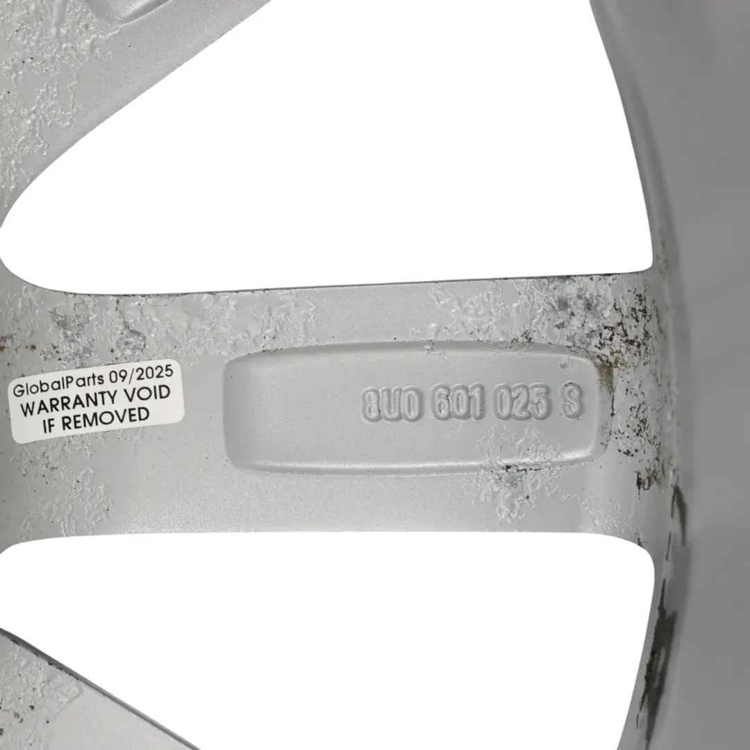 Audi Q3 8U Silver Wheel Alloy Rim 17" 7J ET:43 - SKU 8U0601025S-3 - Part number 8U0601025S