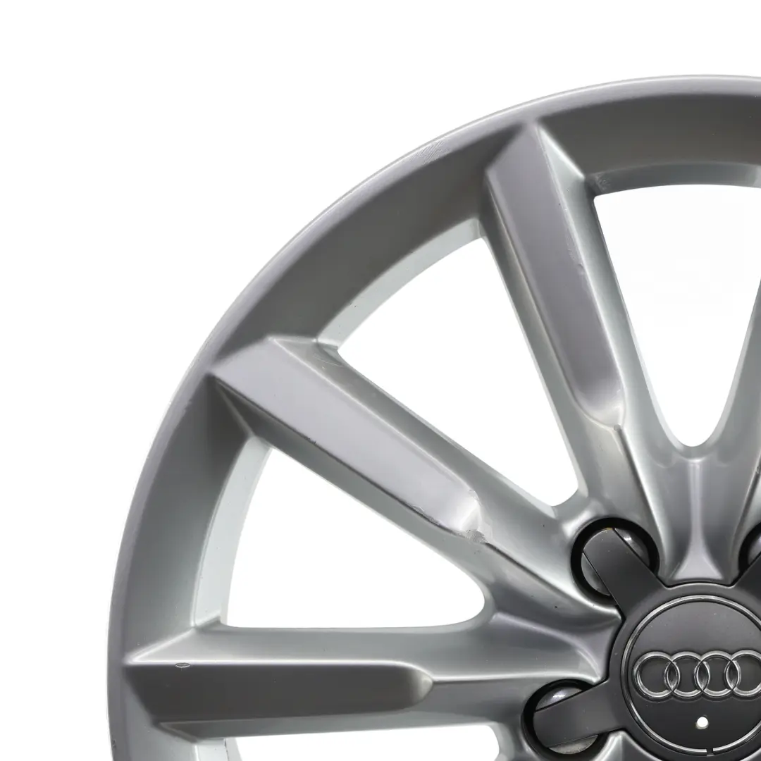 Audi Q3 8U Silver Wheel Alloy Rim 17" 7J ET:43 - SKU 8U0601025S-3 - Part number 8U0601025S