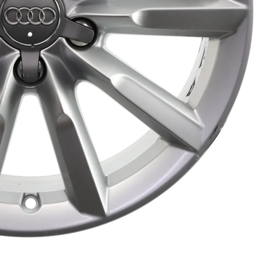 Audi Q3 8U Silver Wheel Alloy Rim 17" 7J ET:43 - SKU 8U0601025S-3 - Part number 8U0601025S