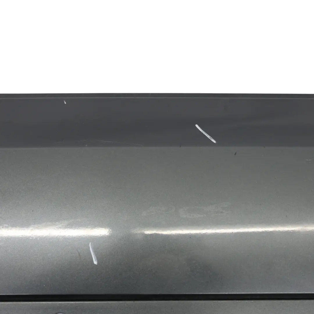 Bumper Trim Panel Covering Daytona Grey Pearl Effect - Z7S to Audi Q3 8U Rear with Part number 8U0807067B Audi Q3 8U Rear Bumper Trim Panel Covering Daytona Grey Pearl Effect - Z7S - SKU 8U0807067B-DGR - Part number 8U0807067B