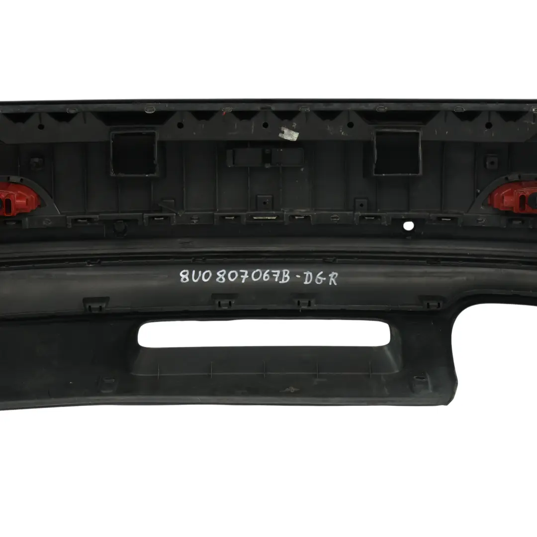 Audi Q3 8U Rear Bumper Trim Panel Covering Daytona Grey Pearl Effect - Z7S - SKU 8U0807067B-DGR - Part number 8U0807067B