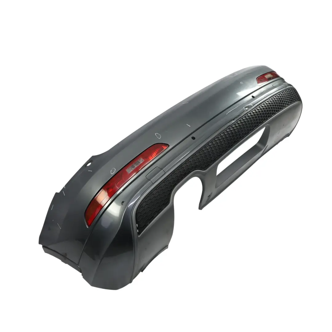 Bumper Trim Panel Covering Daytona Grey Pearl Effect - Z7S to Audi Q3 8U Rear with Part number 8U0807067B Audi Q3 8U Rear Bumper Trim Panel Covering Daytona Grey Pearl Effect - Z7S - SKU 8U0807067B-DGR - Part number 8U0807067B