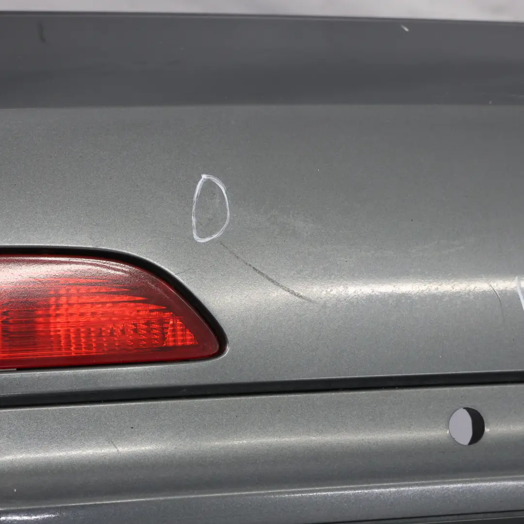 Bumper Trim Panel Covering Daytona Grey Pearl Effect - Z7S to Audi Q3 8U Rear with Part number 8U0807067B Audi Q3 8U Rear Bumper Trim Panel Covering Daytona Grey Pearl Effect - Z7S - SKU 8U0807067B-DGR - Part number 8U0807067B