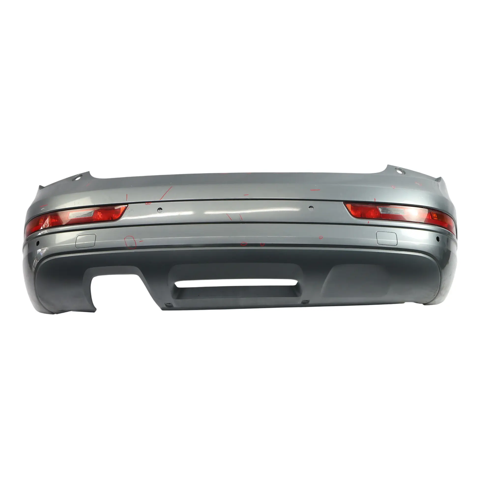 Audi Q3 8U Rear Bumper Covering Trim Panel Monsoon Grey Metallic - X7R