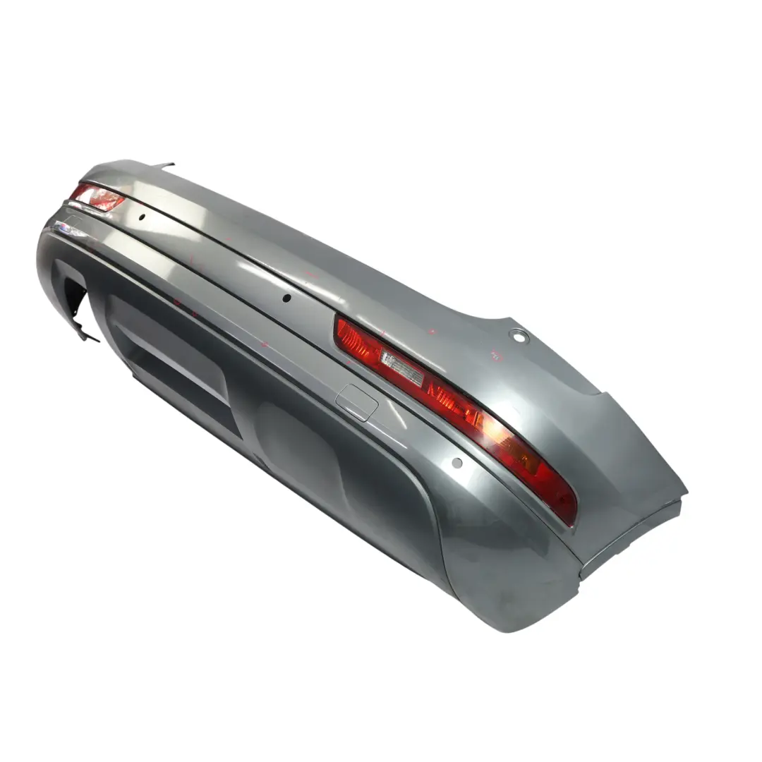 Bumper Covering Trim Panel Monsoon Grey Metallic - X7R to Audi Q3 8U Rear with Part number 8U0807067F Audi Q3 8U Rear Bumper Covering Trim Panel Monsoon Grey Metallic - X7R - SKU 8U0807067F-MOG - Part number 8U0807067F