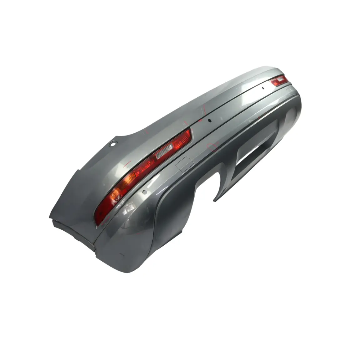 Audi Q3 8U Rear Bumper Covering Trim Panel Monsoon Grey Metallic - X7R - SKU 8U0807067F-MOG - Part number 8U0807067F