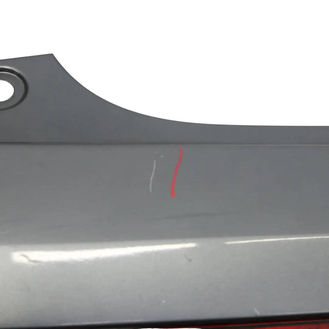 Bumper Covering Trim Panel Monsoon Grey Metallic - X7R to Audi Q3 8U Rear with Part number 8U0807067F Audi Q3 8U Rear Bumper Covering Trim Panel Monsoon Grey Metallic - X7R - SKU 8U0807067F-MOG - Part number 8U0807067F