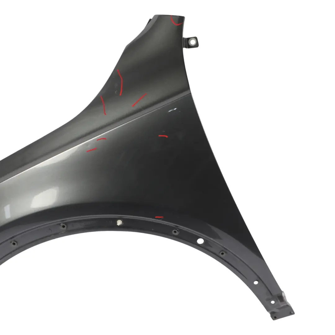 Audi Q3 8U Side Panel Front Left N/S Wing Fender Daytona Grey Pearl Effect - Z7S - SKU 8U0821105-DGR - Part number 8U0821105