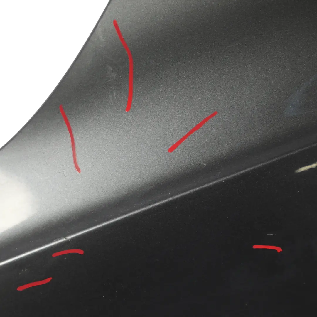 Side Panel Front Left N/S Wing Fender Daytona Grey Pearl Effect - Z7S to Audi Q3 8U with Part number 8U0821105 Audi Q3 8U Side Panel Front Left N/S Wing Fender Daytona Grey Pearl Effect - Z7S - SKU 8U0821105-DGR - Part number 8U0821105