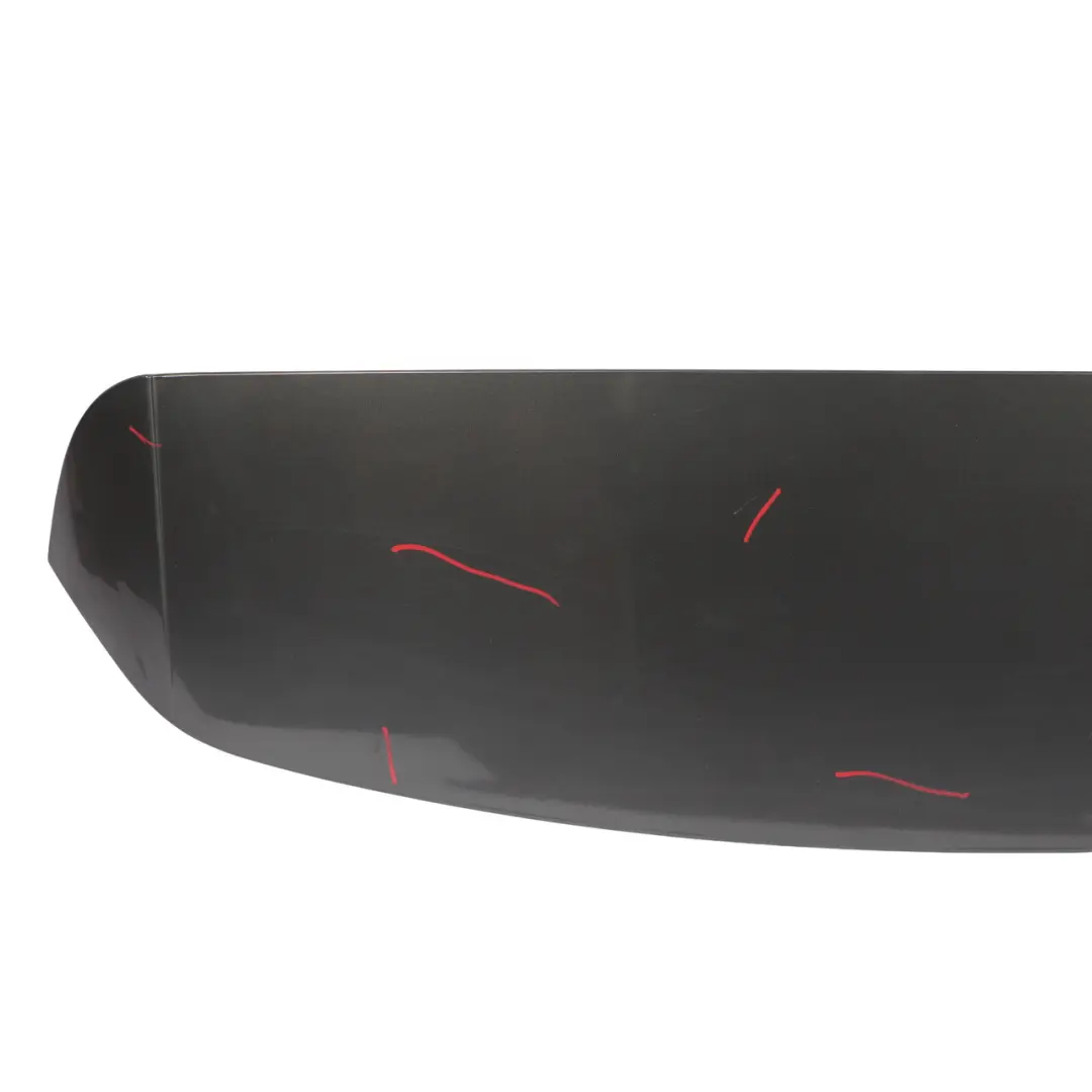 Boot Tailgate Trunk Lid Spoiler Panel Daytona Grey Pearl - Z7S to Audi Q3 8U Rear with Part number 8U0827933F Audi Q3 8U Rear Boot Tailgate Trunk Lid Spoiler Panel Daytona Grey Pearl - Z7S - SKU 8U0827933F-DGR - Part number 8U0827933F