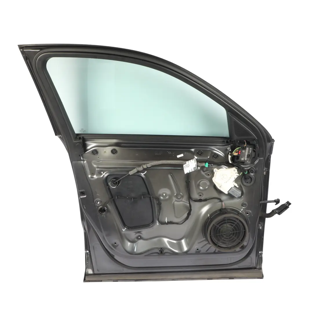 Door Front Left N/S Covering Panel Daytona Grey Pearl Effect - Z7S to Audi Q3 8U with Part number 8U0831051B Audi Q3 8U Door Front Left N/S Covering Panel Daytona Grey Pearl Effect - Z7S - SKU 8U0831051B-DGR - Part number 8U0831051B