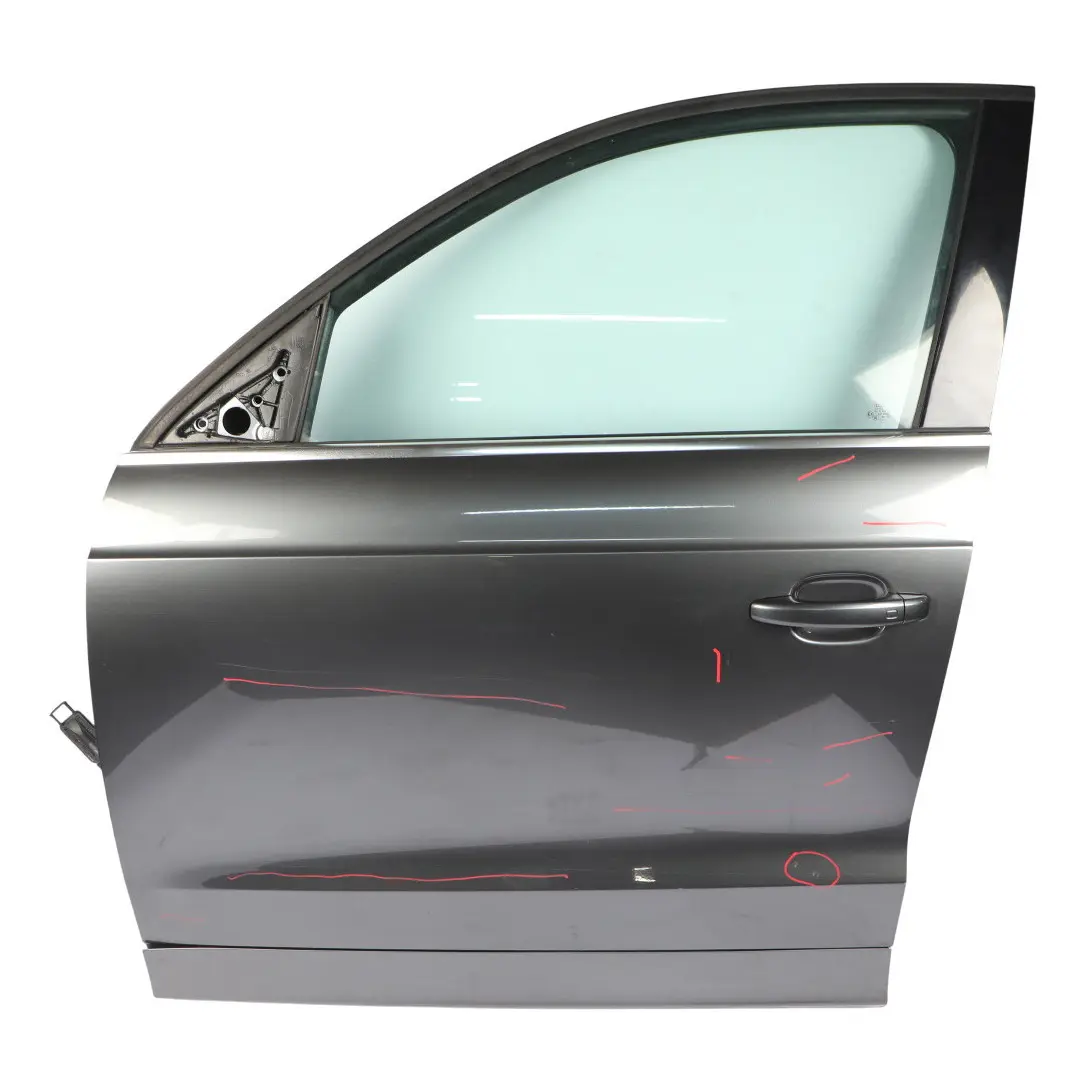 Audi Q3 8U Door Front Left N/S Covering Panel Daytona Grey Pearl Effect - Z7S