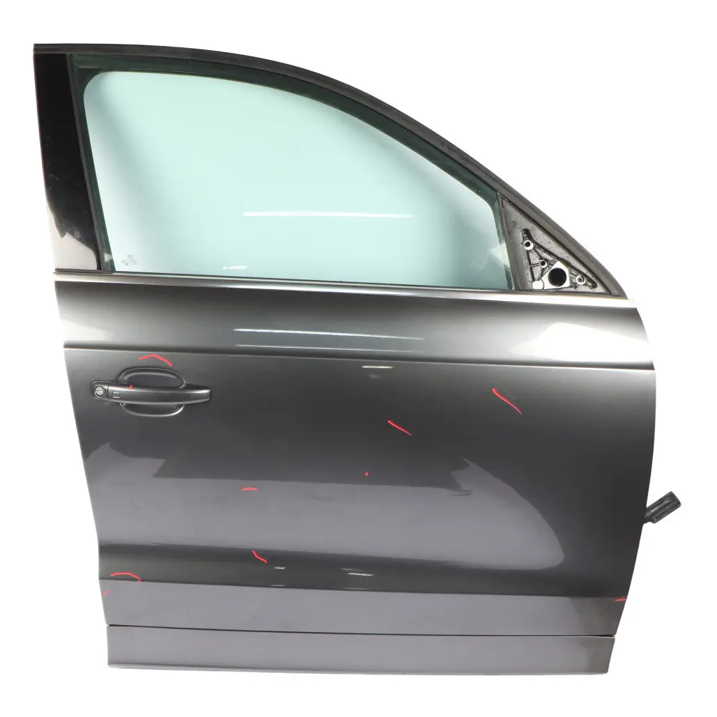 Door Front Right O/S Covering Panel Daytona Grey Pearl Effect - Z7S to Audi Q3 8U with Part number 8U0831052B Audi Q3 8U Door Front Right O/S Covering Panel Daytona Grey Pearl Effect - Z7S - SKU 8U0831052B-DGR - Part number 8U0831052B