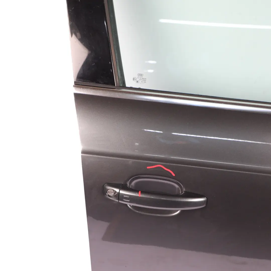 Door Front Right O/S Covering Panel Daytona Grey Pearl Effect - Z7S to Audi Q3 8U with Part number 8U0831052B Audi Q3 8U Door Front Right O/S Covering Panel Daytona Grey Pearl Effect - Z7S - SKU 8U0831052B-DGR - Part number 8U0831052B