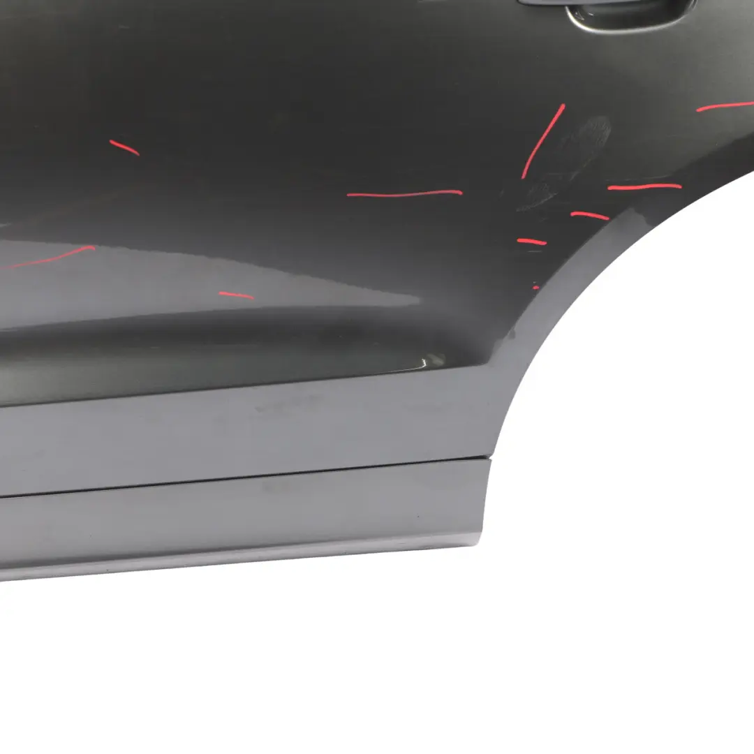 Audi Q3 8U Door Rear Left N/S Metallic Daytona Grey Pearl Effect - Z7S - SKU 8U0833051-DGR - Part number 8U0833051