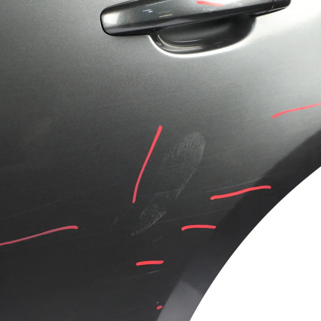 Audi Q3 8U Door Rear Left N/S Metallic Daytona Grey Pearl Effect - Z7S - SKU 8U0833051-DGR - Part number 8U0833051