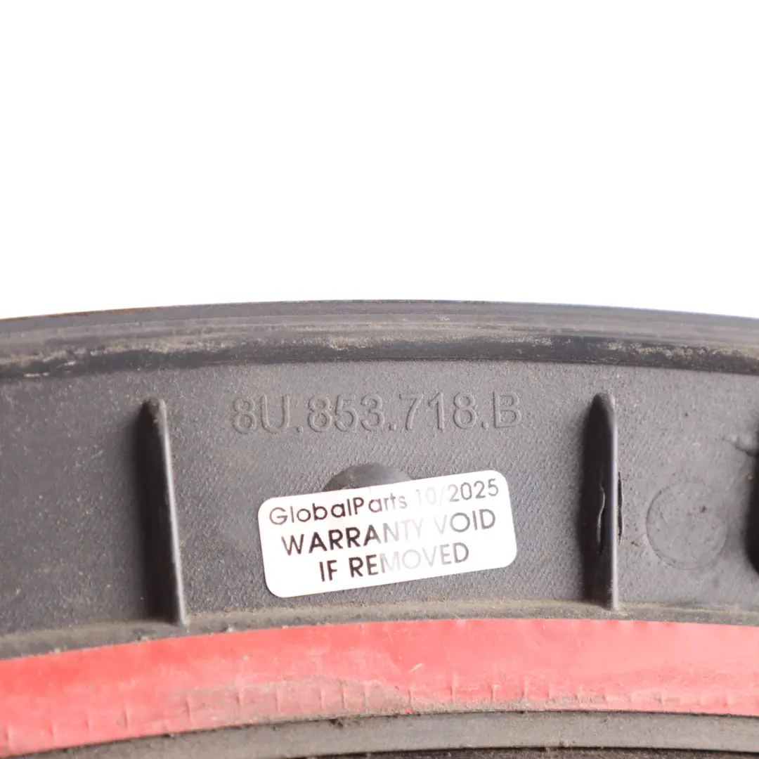 Front Wing Wheel Arch Trim Right O/S Daytona Grey - Z7S to Audi Q3 8U with Part number 8U0853718B Audi Q3 8U Front Wing Wheel Arch Trim Right O/S Daytona Grey - Z7S - SKU 8U0853718B-DGR - Part number 8U0853718B