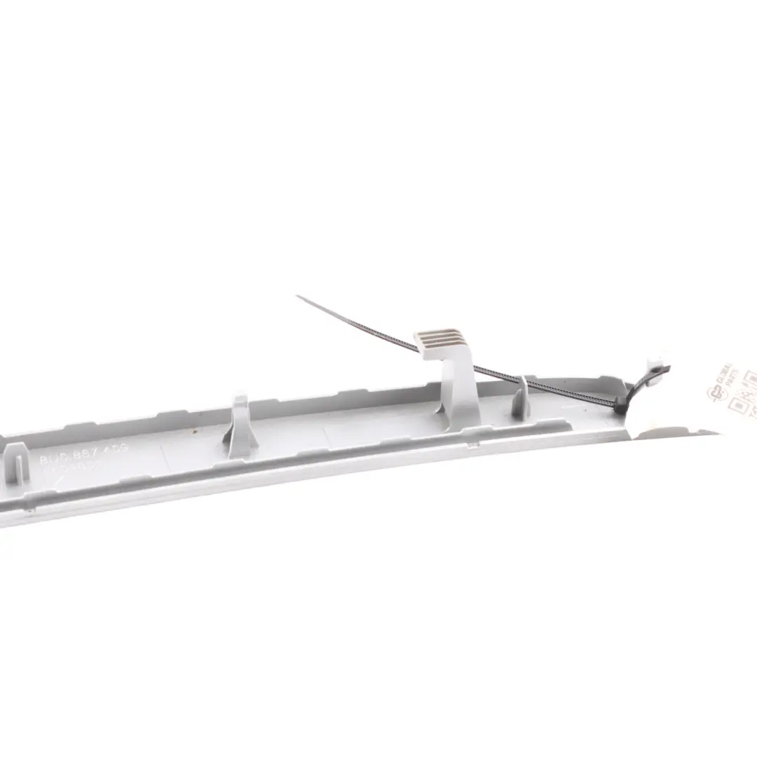 Front Door Card Trim Strip Cover Panel Aluminium Matt Left N/S to Audi Q3 8U with Part number 8U0867409 Audi Q3 8U Front Door Card Trim Strip Cover Panel Aluminium Matt Left N/S - SKU 8U0867409 - Part number 8U0867409