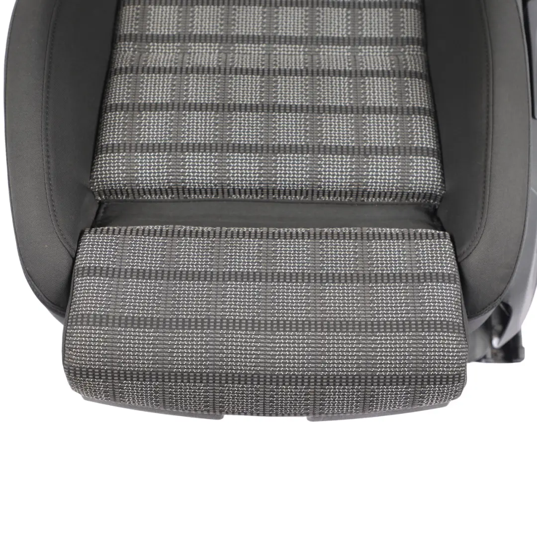 Audi Q3 8U Asiento Deportivo Delantero Izquierdo Calefactable Tela Soul Negro - SKU 8U0881805BB - Número de pieza 8U0881805BB