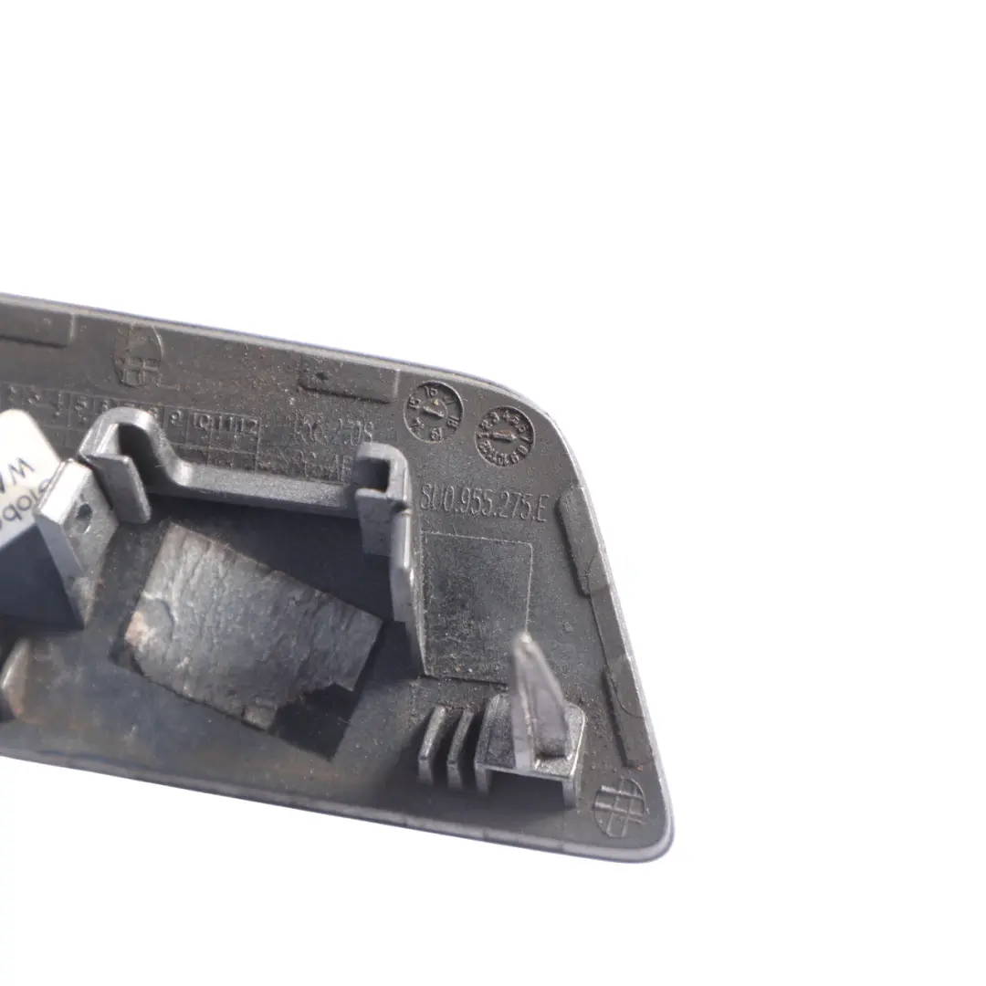 Headlight Washer Cover Cap Trim Front Left N/S Monsoon Grey - X7R to Audi Q3 8U with Part number 8U0955275E Audi Q3 8U Headlight Washer Cover Cap Trim Front Left N/S Monsoon Grey - X7R - SKU 8U0955275E-MOG - Part number 8U0955275E