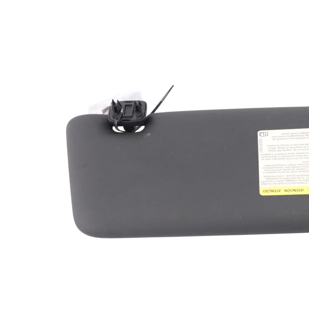 Front Sun Visor Shade Cover Passenger Side Left N/S to Audi Q3 8U with Part number 8U1857551A Audi Q3 8U Front Sun Visor Shade Cover Passenger Side Left N/S - SKU 8U1857551A - Part number 8U1857551A