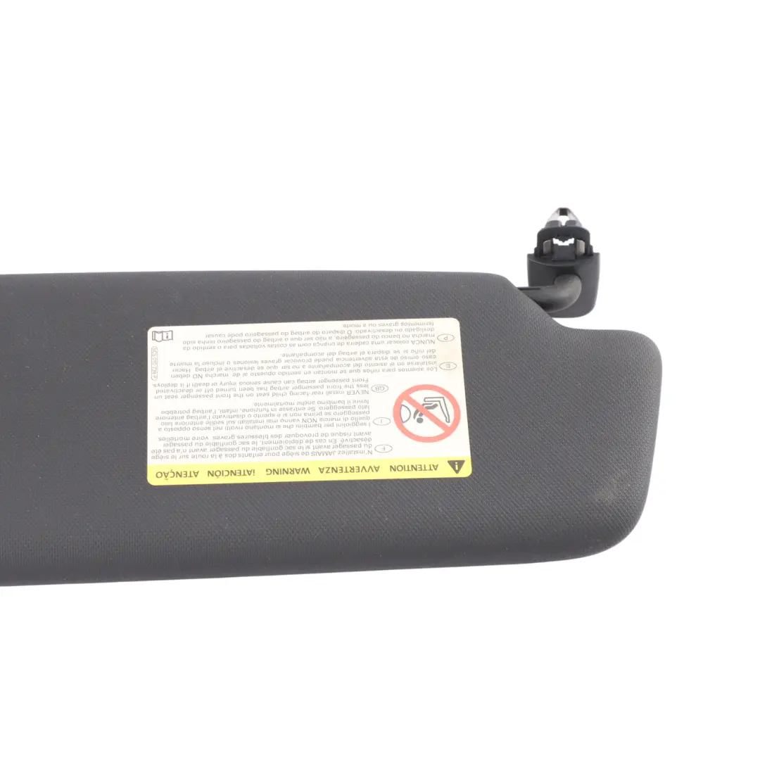 Audi Q3 8U Front Sun Visor Shade Cover Passenger Side Left N/S - SKU 8U1857551A - Part number 8U1857551A