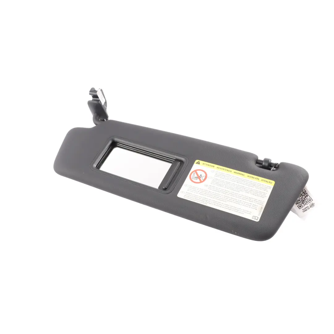 Front Sun Visor Shade Cover Passenger Side Left N/S to Audi Q3 8U with Part number 8U1857551A Audi Q3 8U Front Sun Visor Shade Cover Passenger Side Left N/S - SKU 8U1857551A - Part number 8U1857551A