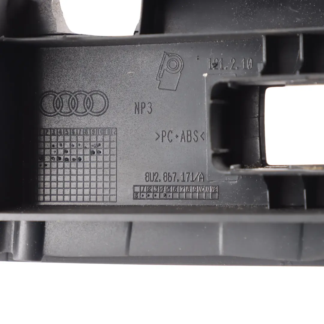 Door Card Armrest Switch Trim Cover Panel Left N/S to Audi Q3 8U with Part number 8U2867171A Audi Q3 8U Door Card Armrest Switch Trim Cover Panel Left N/S - SKU RHD-8U2867171A - Part number 8U2867171A