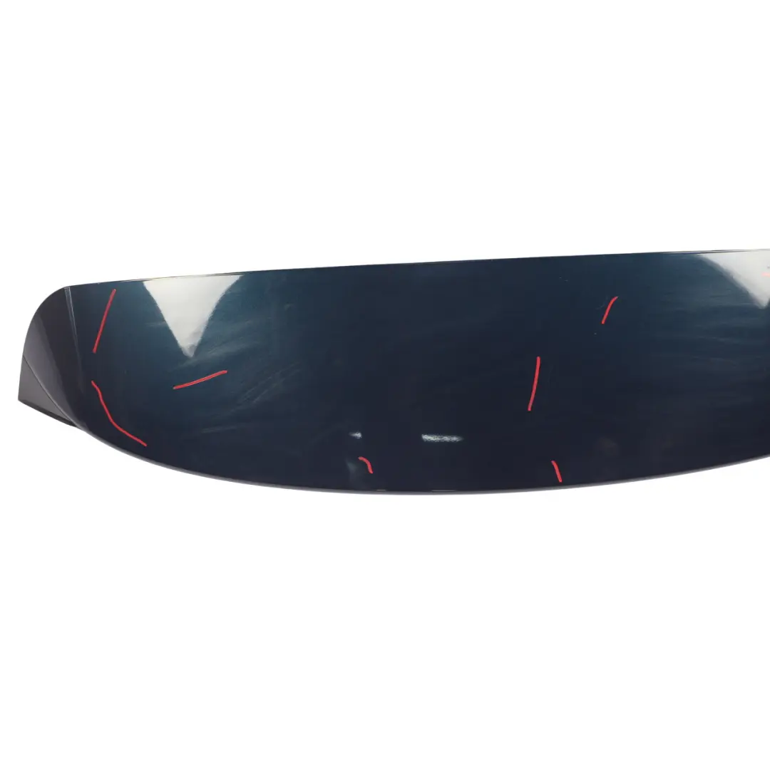 Audi A3 8V Rear Spoiler Tailgate Trunk Trim Panel Cosmos Blue - X5E - SKU 8V4827933B-COBL - Part number 8V4827933B