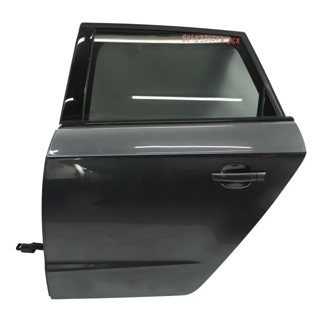 Sportback Door Rear Left N/S Daytona Grey Metallic - Z7S to Audi A3 8V with Part number 8V4833051B Audi A3 8V Sportback Door Rear Left N/S Daytona Grey Metallic - Z7S - SKU 8V4833051B-DGR - Part number 8V4833051B