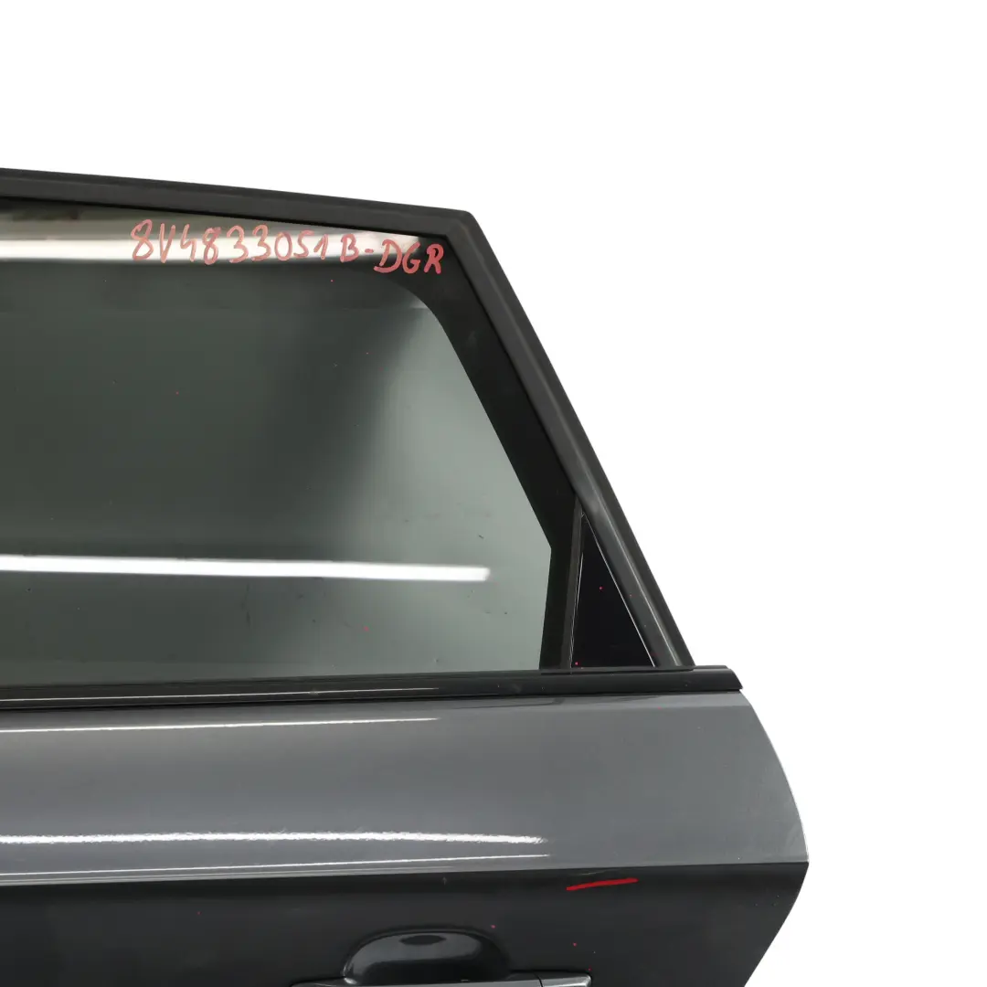 Sportback Door Rear Left N/S Daytona Grey Metallic - Z7S to Audi A3 8V with Part number 8V4833051B Audi A3 8V Sportback Door Rear Left N/S Daytona Grey Metallic - Z7S - SKU 8V4833051B-DGR - Part number 8V4833051B