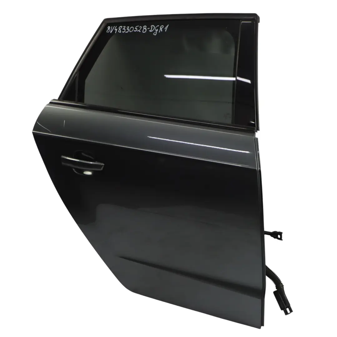 Sportback Door Rear Right O/S Daytona Grey Metallic - Z7S to Audi A3 8V with Part number 8V4833052B Audi A3 8V Sportback Door Rear Right O/S Daytona Grey Metallic - Z7S - SKU 8V4833052B-DGR1 - Part number 8V4833052B