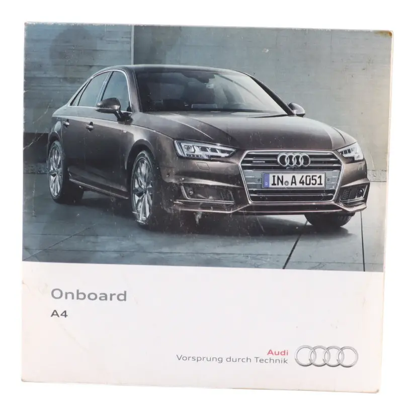 Onboard Manual Owner's Handbook CD Disc to Audi A4 B9 with Part number 8W0012788QD Audi A4 B9 Onboard Manual Owner's Handbook CD Disc - SKU 8W0012788QD - Part number 8W0012788QD