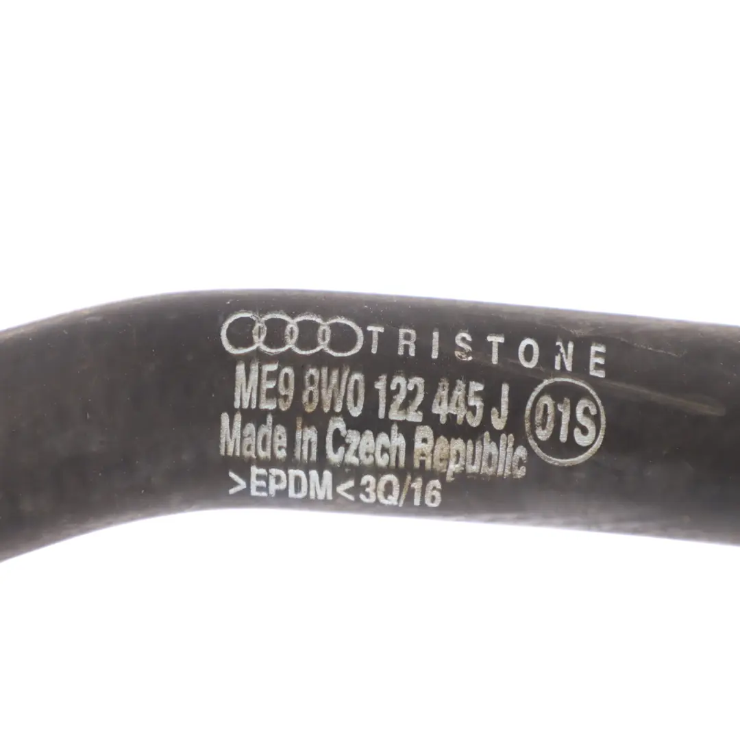 Water Coolant Hose Pipe Line 3.0 TDI Diesel Engine to Audi A4 B9 Engine with Part number 8W0122445J Audi A4 B9 Engine Water Coolant Hose Pipe Line 3.0 TDI Diesel Engine - SKU 8W0122445J - Part number 8W0122445J